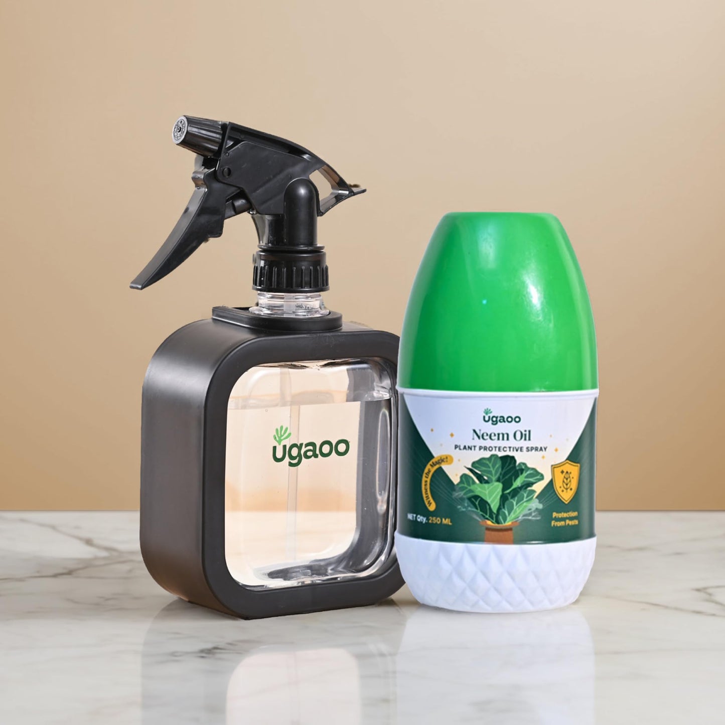 Ugaoo Neem Oil Spray for Plants & Garden - Highly Effective on Plant Insects (250 ml)