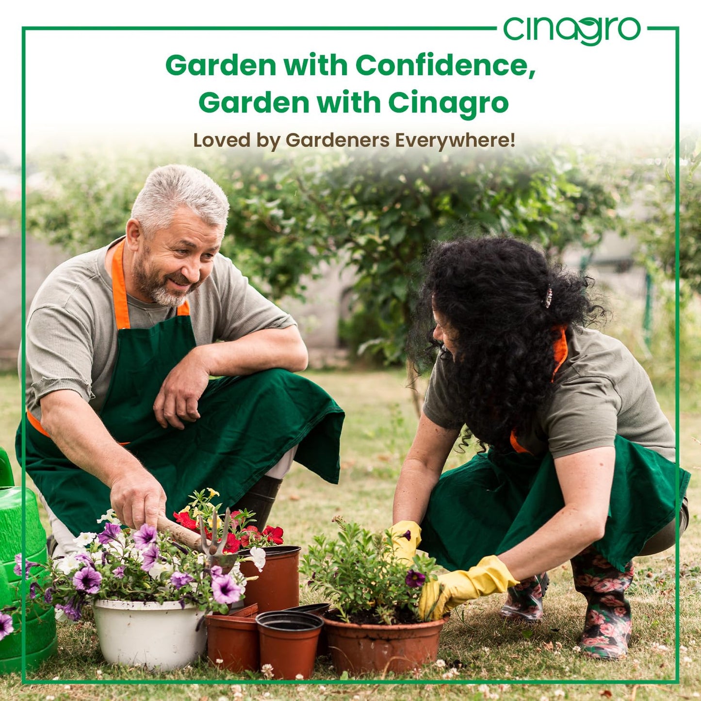 Cinagro Cocopeat (1 Kg Block, Expand up to 25 litres or 3 Kgs Cocopeat Powder), Natural Coconut Coir Fibres, Organic Fertilizer for Home Gardening, Potted Plants, Pure Cocopeat Block for Plants